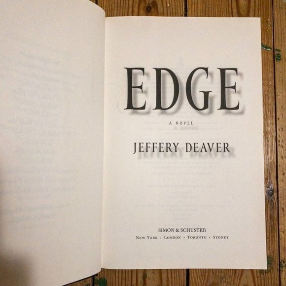 2/$30 - First edition / First printing - Edge - Jeffery Deavers. - Picture 10 of 11
